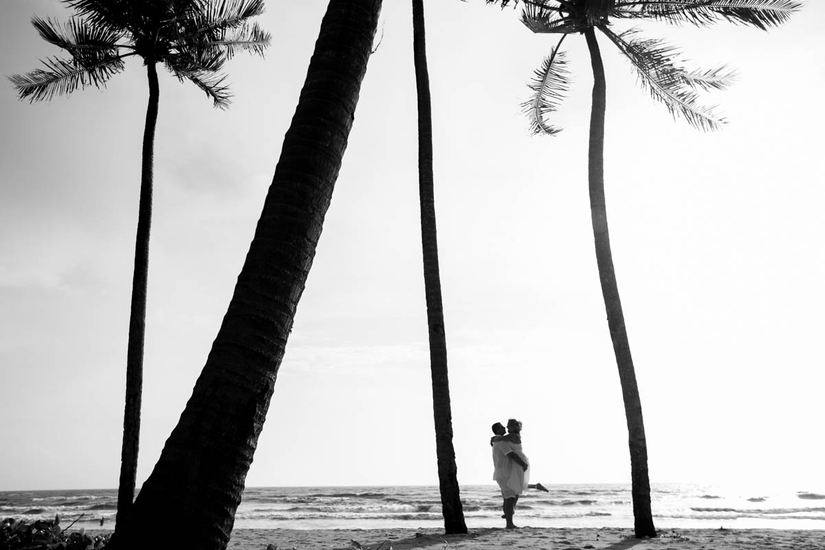 Justine and Adam Khao Lak beach renewal wedding photography