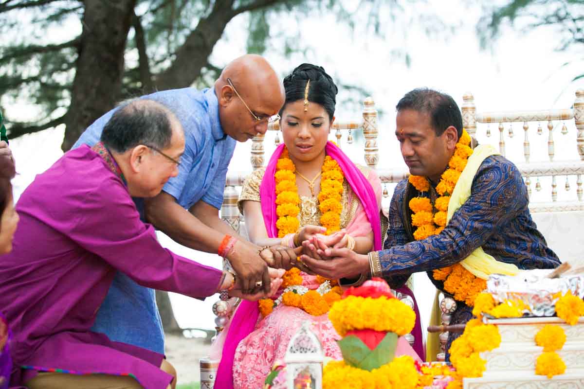 Jovia & Shub destination Indian wedding in Thailand