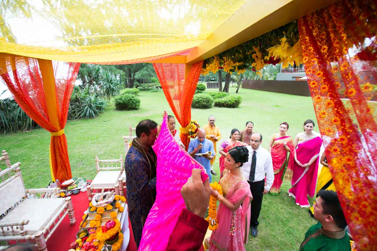 Jovia & Shub destination Indian wedding in Thailand