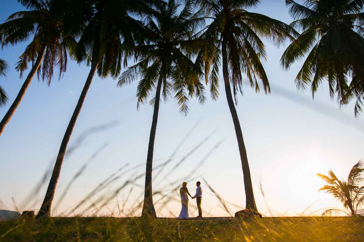 Kendell and Eoin beach wedding in Koh Samui Thailand Photography