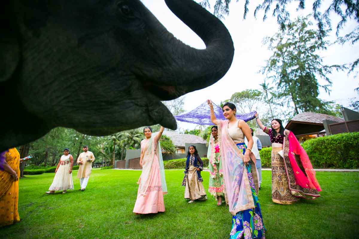  wedding photography for Deepa 's weddig in Phuket Thailand