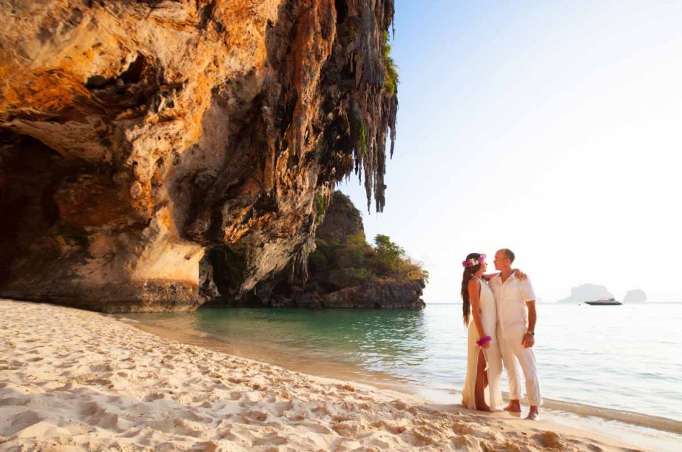 Marryan and Hanry honeymoon photo session in Rayavadee Krabi