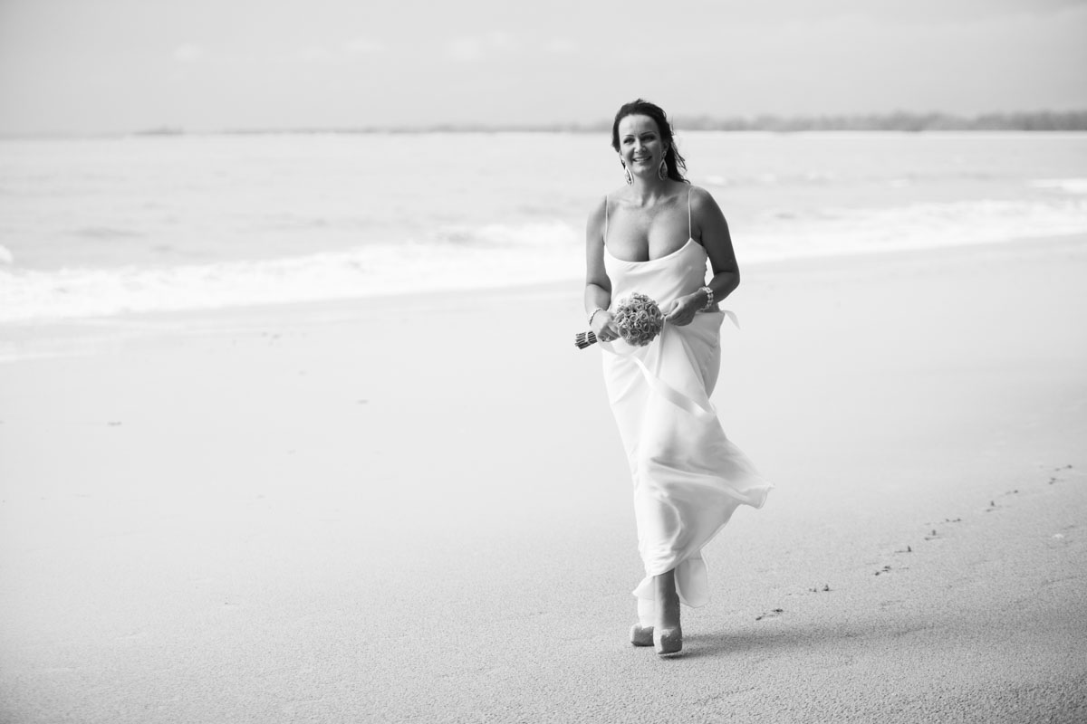 Photography photo shoot for Chanel with Michael wedding in Khao Lak beach Thailand.
