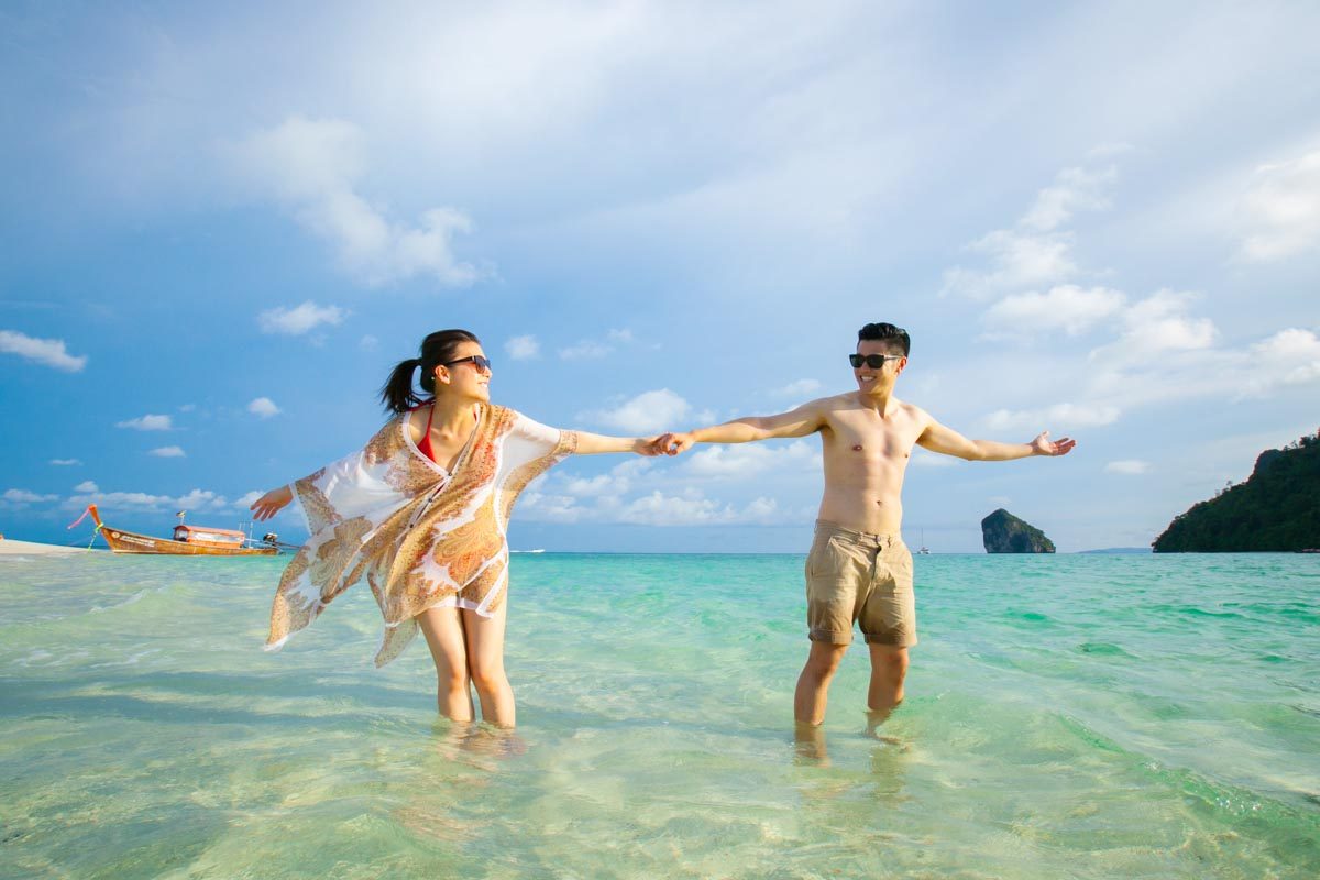 Honeymoon trip in Krabi