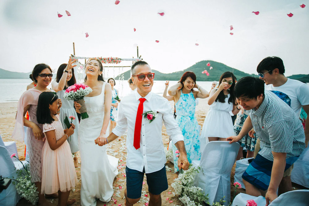 Wedding ceremony in Koh Yao of Mandy and Lim