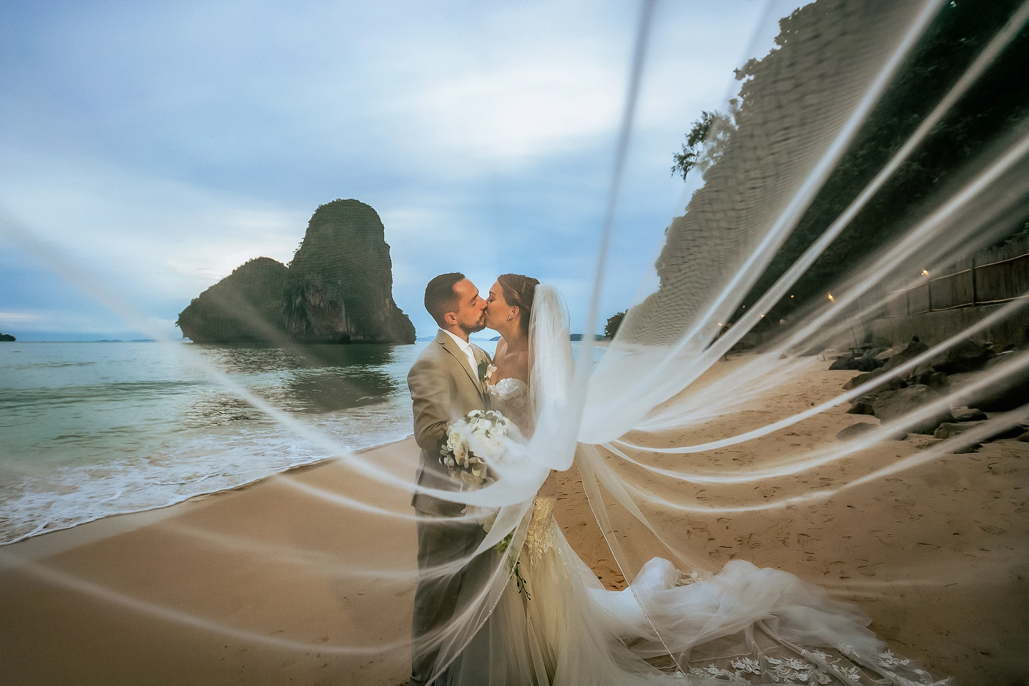 Wedding of Backy with Callum in Rayavadee hotel Krabi