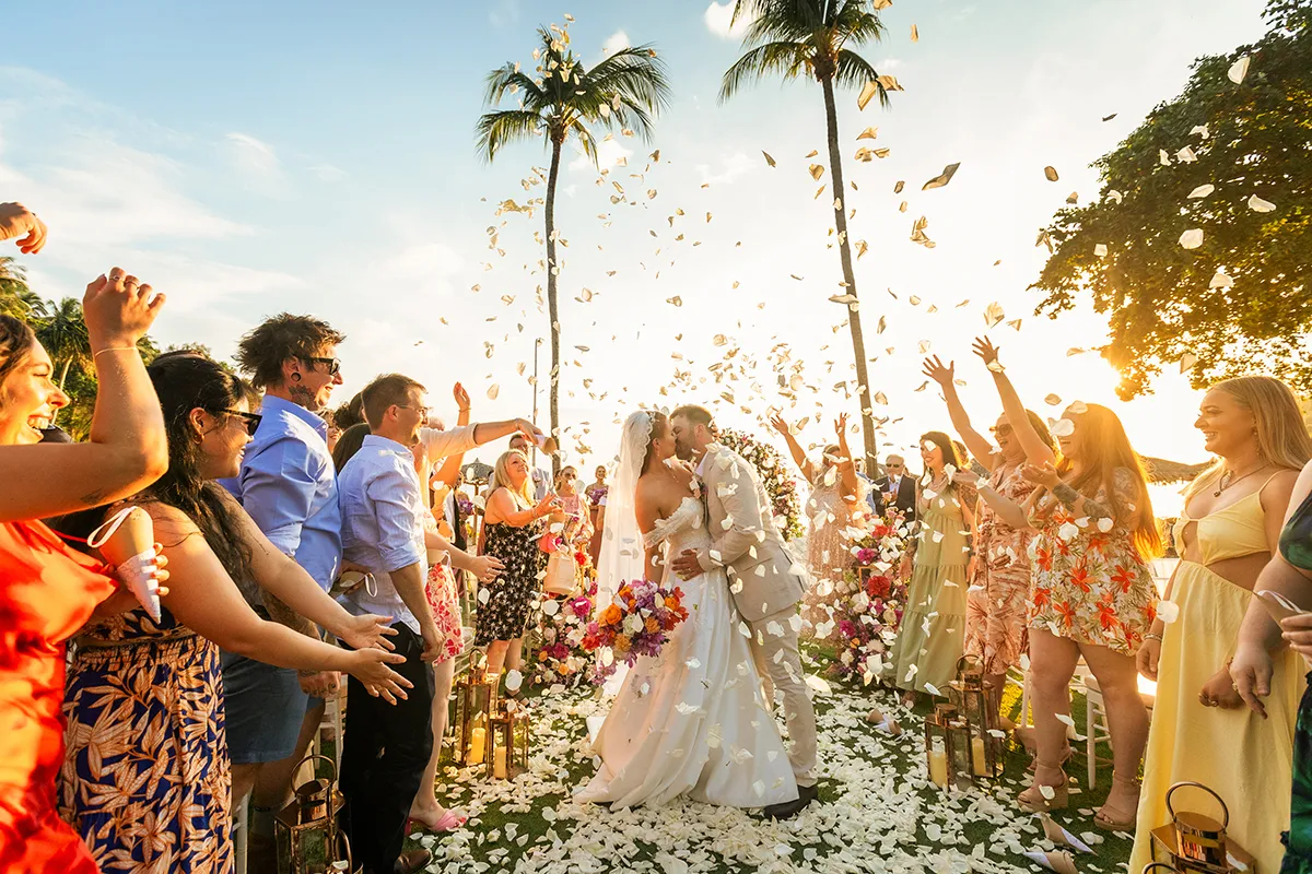 Beach wedding in Phuket Thailand