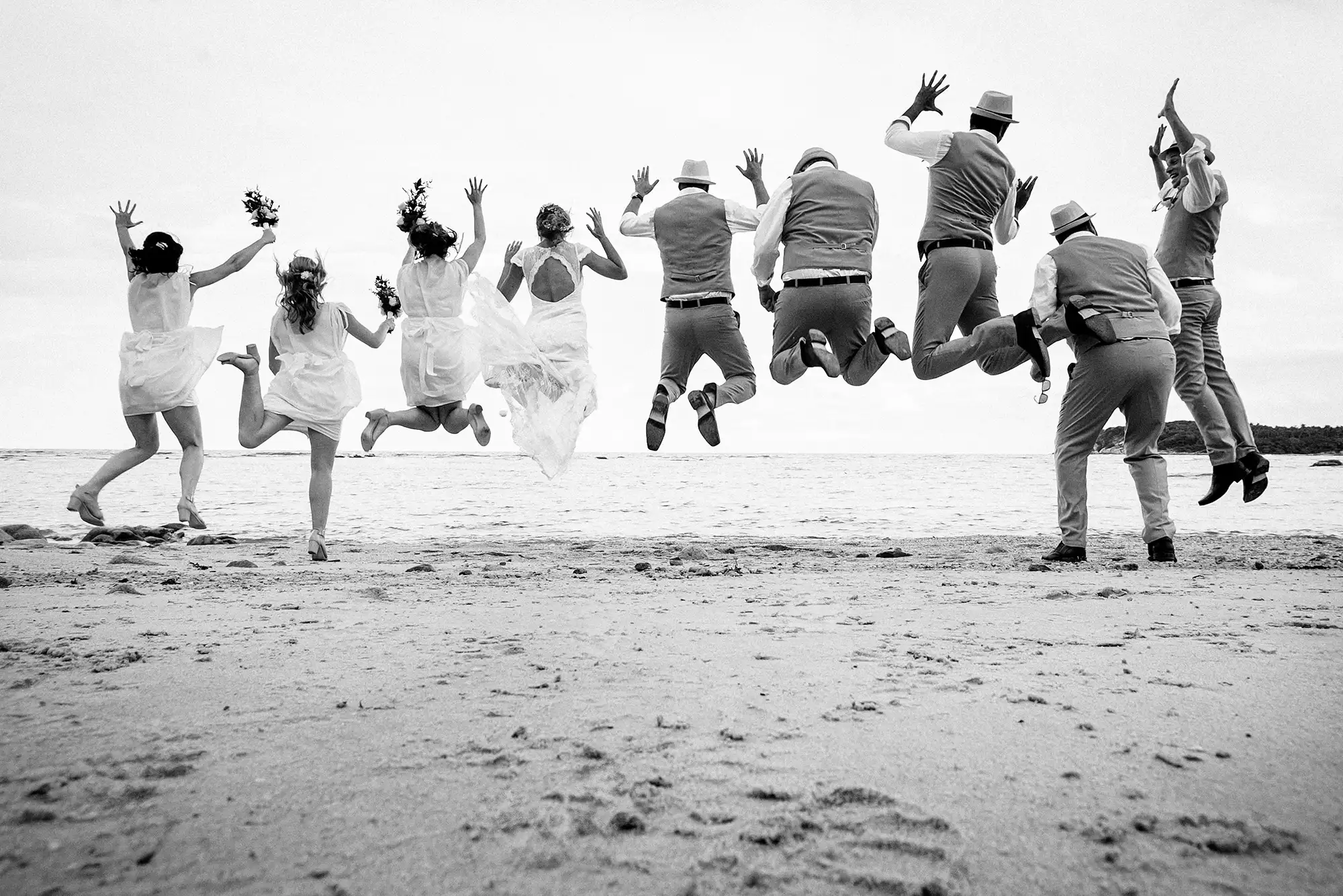 Koh Samui beach wedding of Lisa & Larn at Nora Buri Resort & Spa