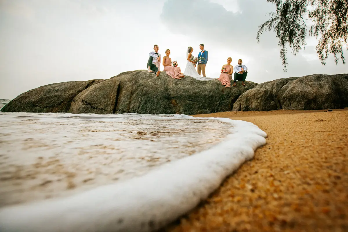Wedding in Koh Samui of Kristy with Scott at Rocky's Boutique Resort