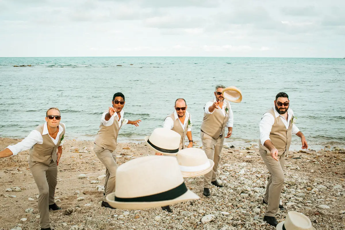 Koh Samui beach wedding of Lisa & Larn at Nora Buri Resort & Spa