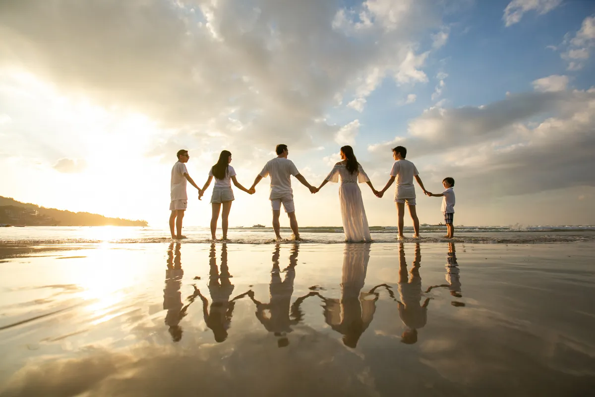 Photos of Paula Family at Kamala Beach Phuket