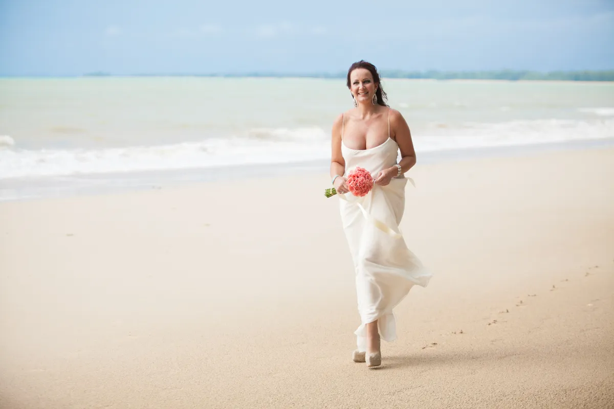 Elopement in Khao Lak beach of Emma and Michael