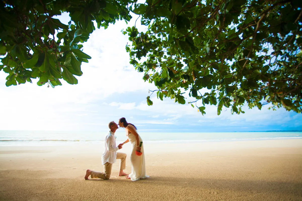 Elopement in Khao Lak Beach of Emma and Michael