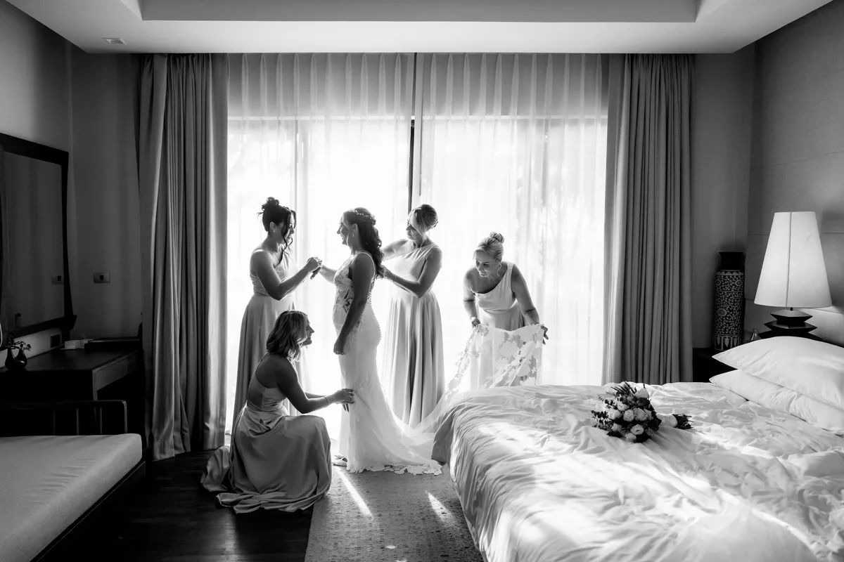 Wedding Koh Lanta-18 Getting ready of Hayley & Hank for wedding in Koh Lanta at Pimalai hotel