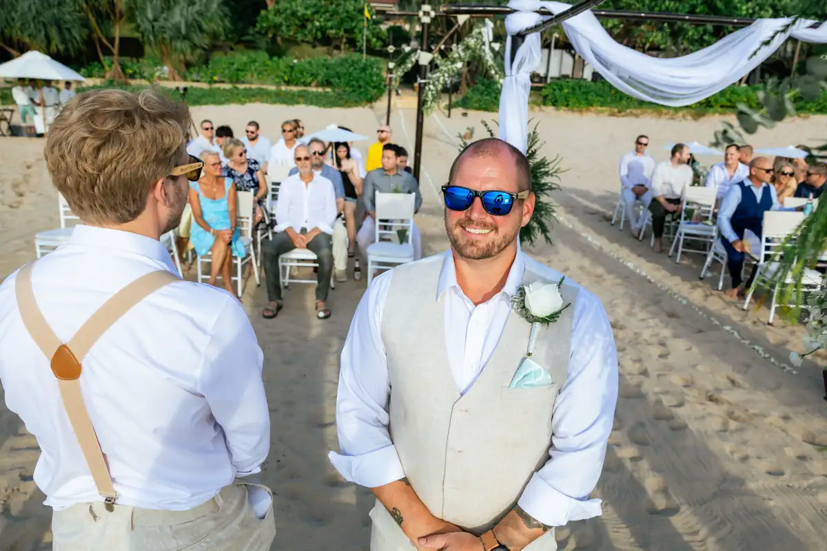 Wedding Koh Lanta-25 Wedding on the beach of Hayley & Hank for wedding in Koh Lanta at Pimalai hotel