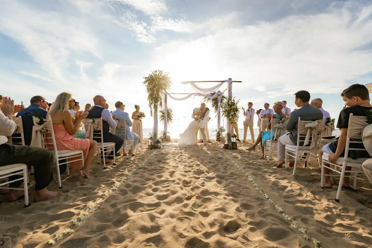 Wedding Koh Lanta-41 Wedding on the beach of Hayley & Hank for wedding in Koh Lanta at Pimalai hotel